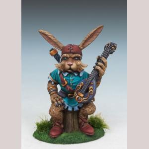 Rabbit Bard with Lute