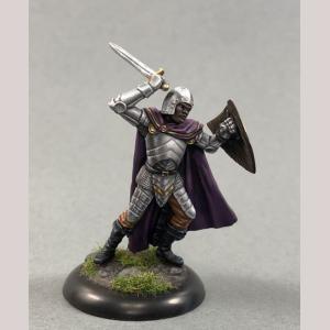 Male Warrior with Sword and Shield
