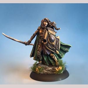 Female Dark Elf With Crossbow Miniature Visions In Fantasy Dark Sword  Miniatures 