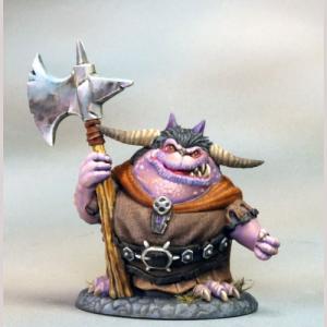 Chonky Goblin with 2 Handed Axe (Resin)