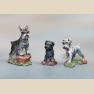 Miniature Schnauzer Dogs x 3