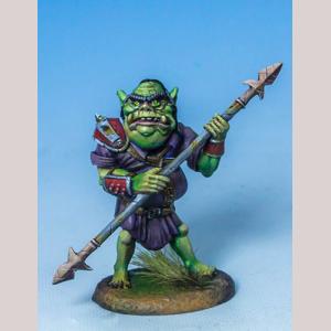 Rotgut - Half Orc Warrior with Spear