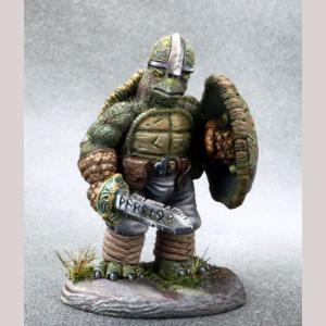 Tortoise Warrior with Sword and Shield