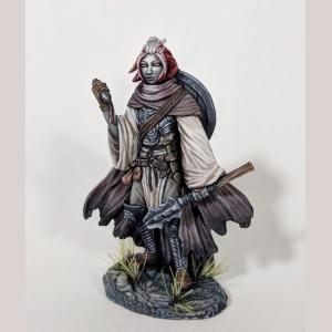 Female Cleric with Mace